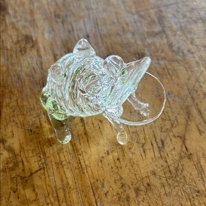 Glass Chameleon Figurine
